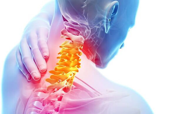 The main symptoms of osteochondrosis are pain and discomfort.